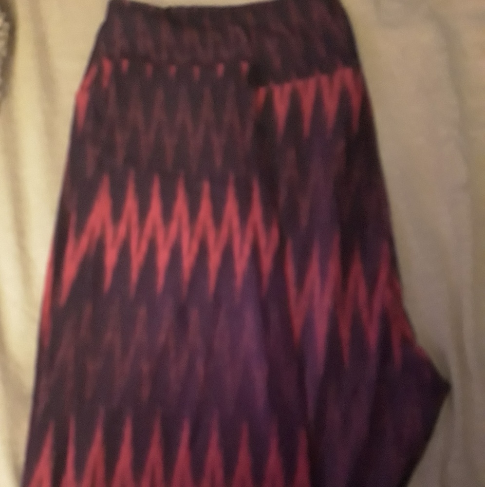 Lularoe tc leggings pink and black
